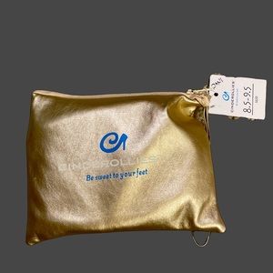 Champagne GoldFoldable Ballet Flats - Cinderollies